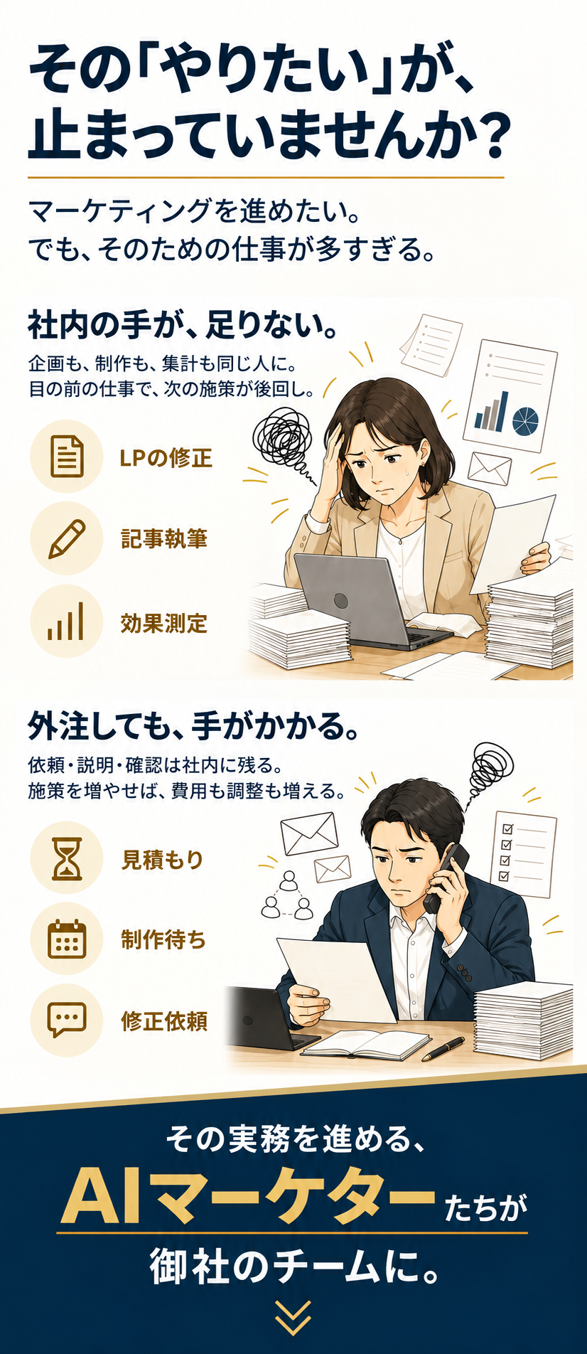 AIマーケティング部の画像デザイン 2